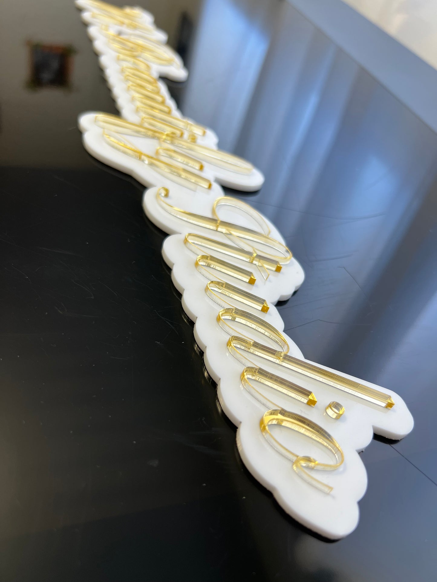 3D Acrylic Business Sign