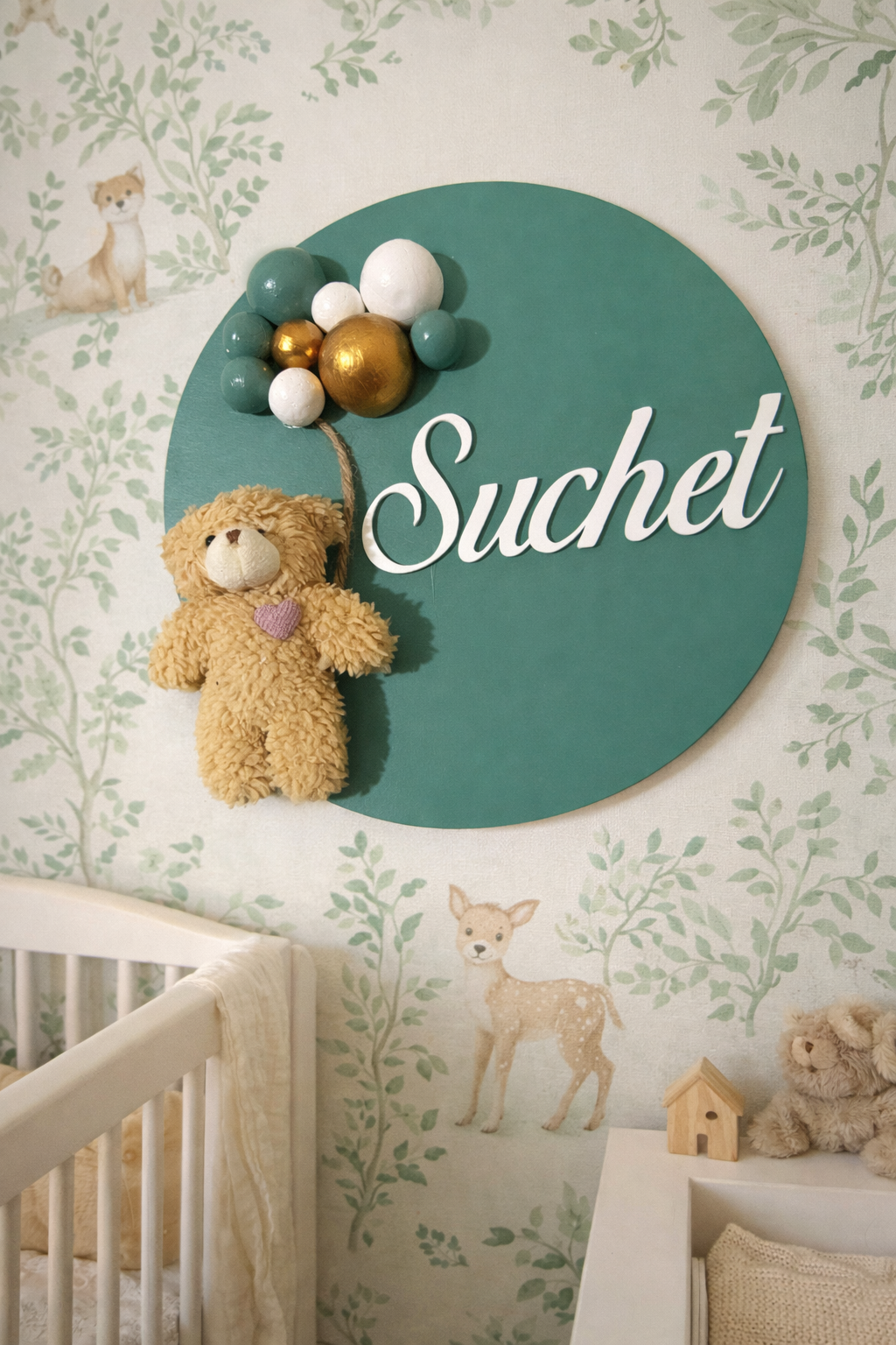 Balloon Bear Sign