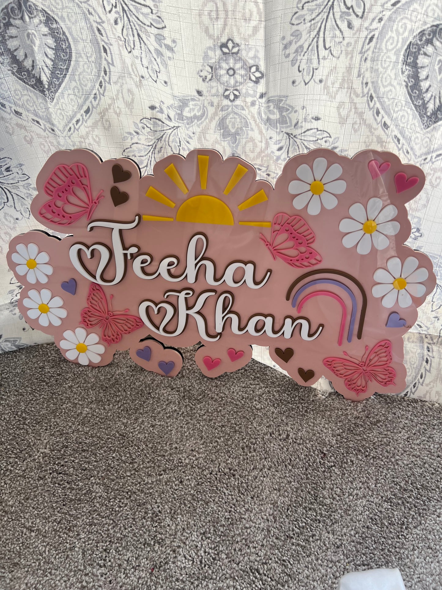 Girl Nursery Sign