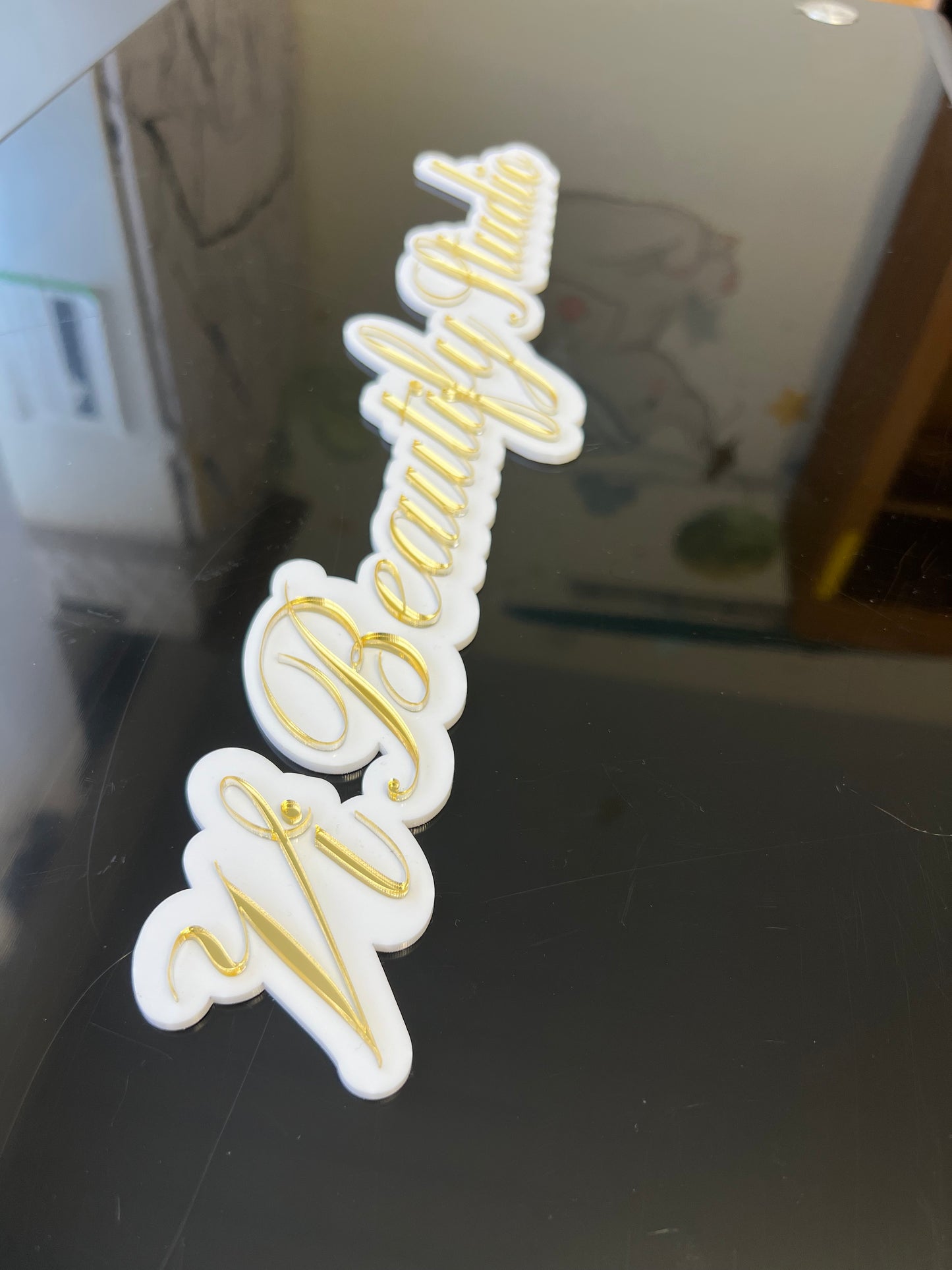 3D Acrylic Business Sign