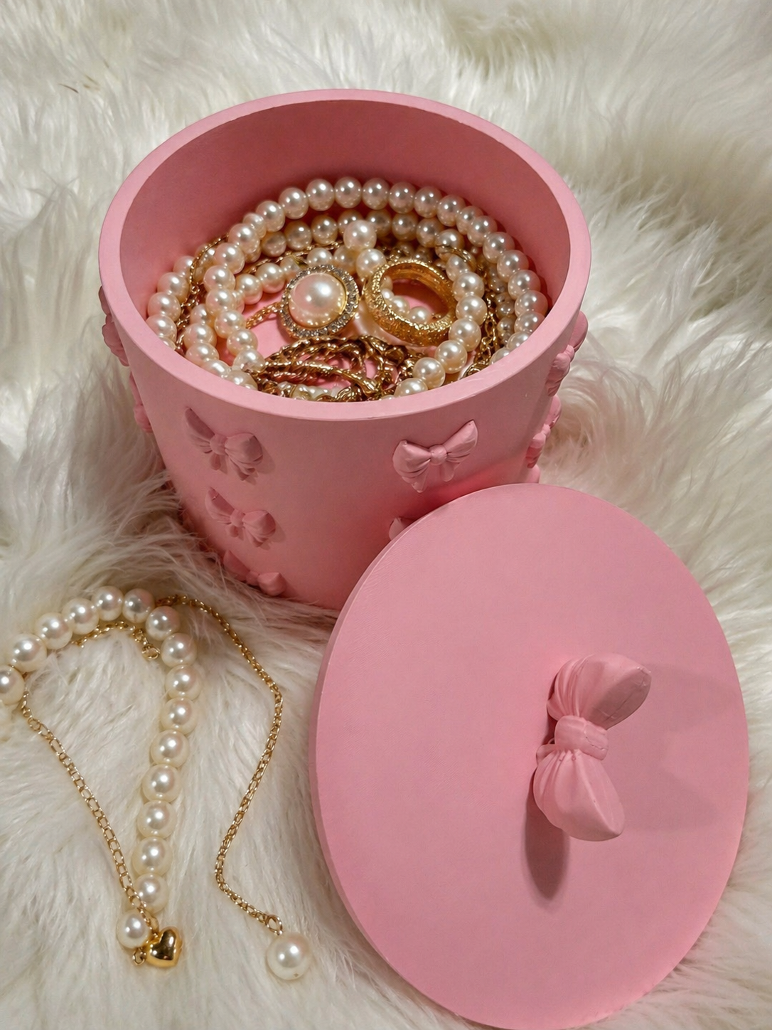 Coquette Bow Container