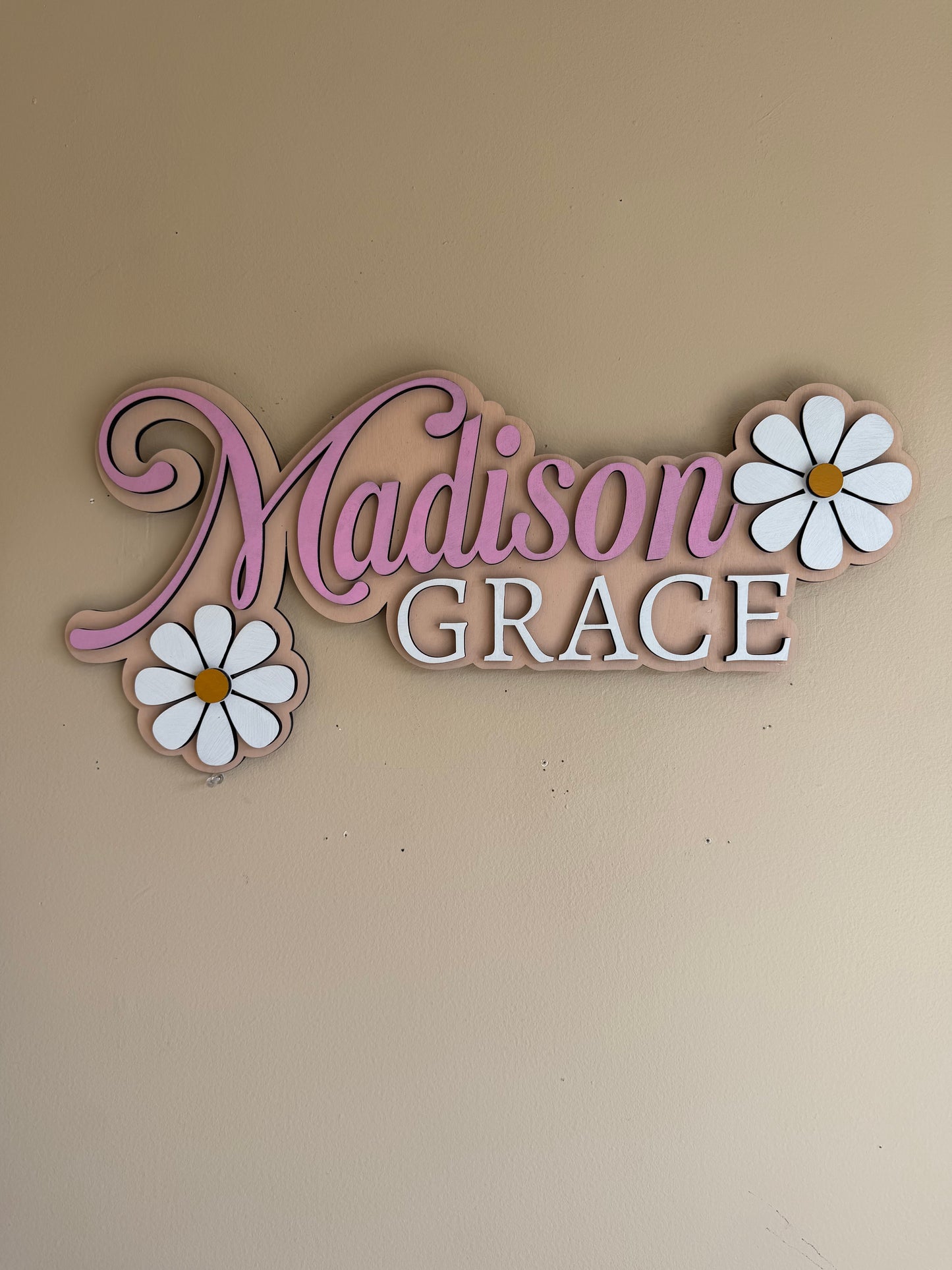 Daisy Name Sign