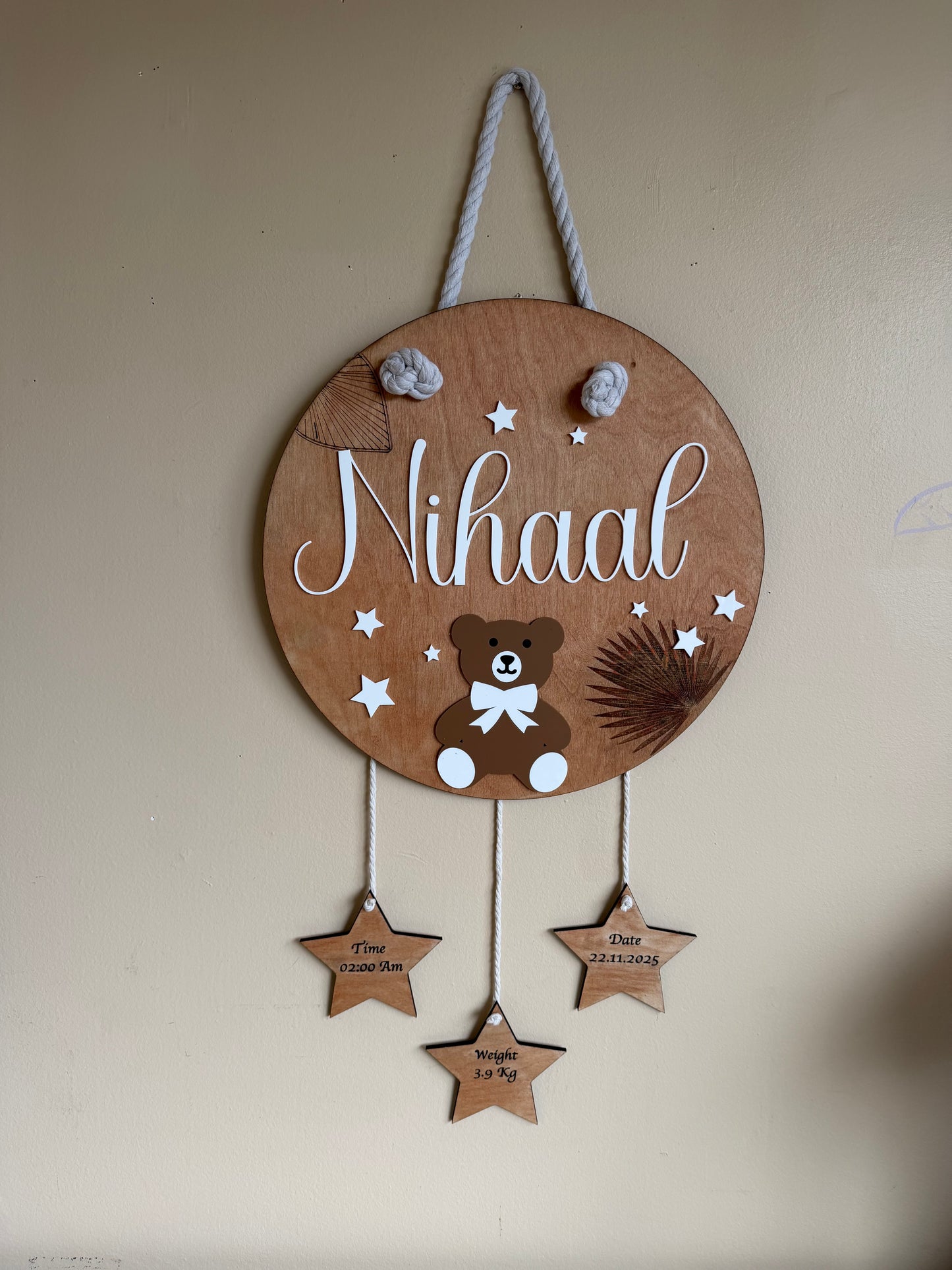 Bear Stat Sign