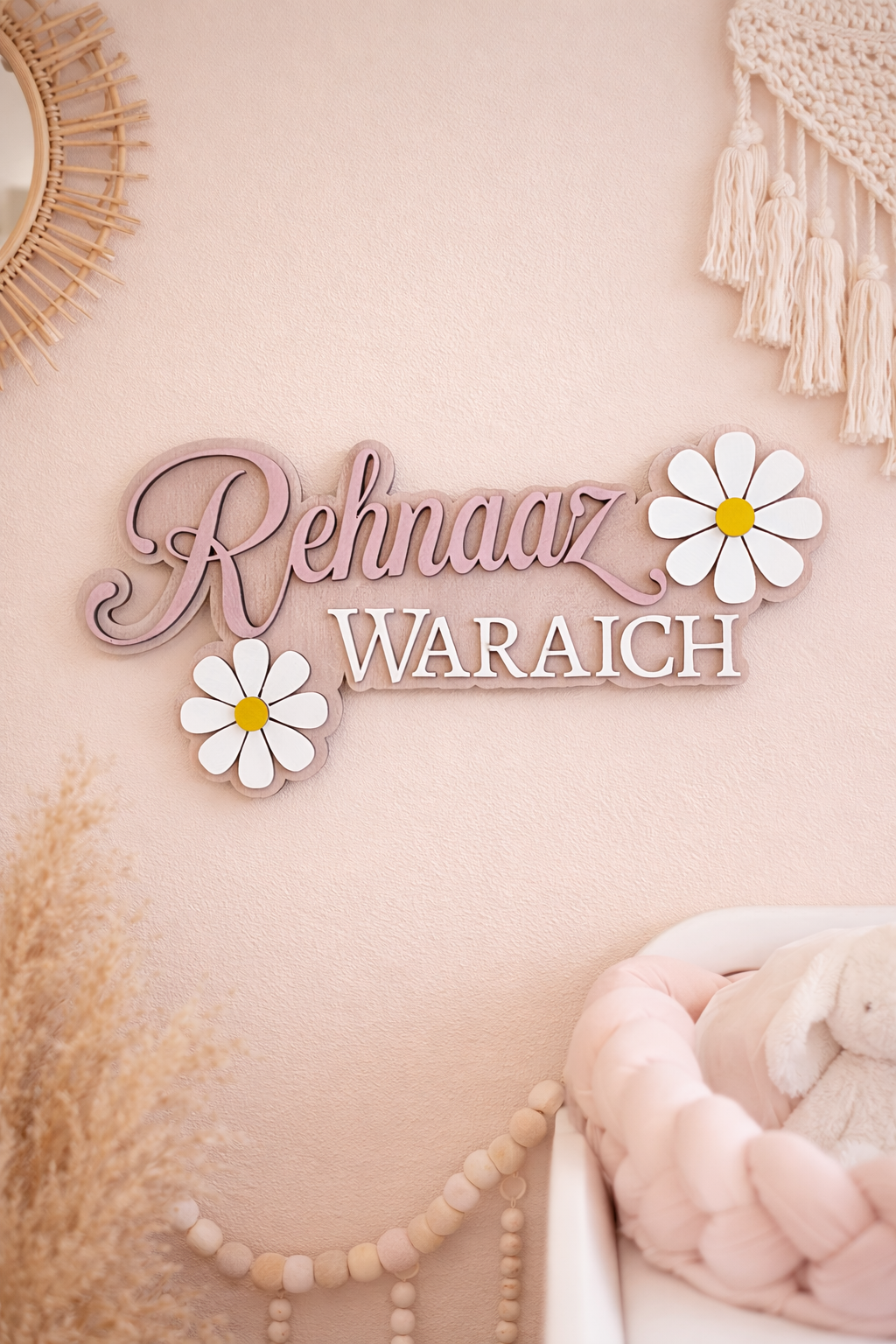 Daisy Name Sign