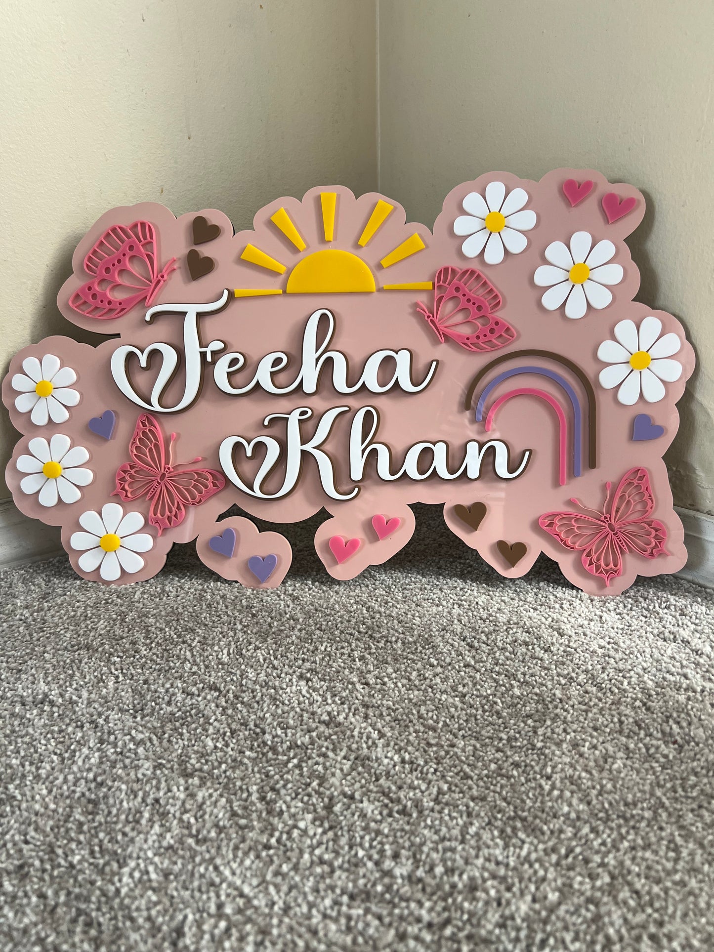 Girl Nursery Sign