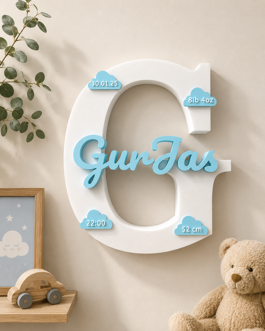 Custom 3D Baby Name