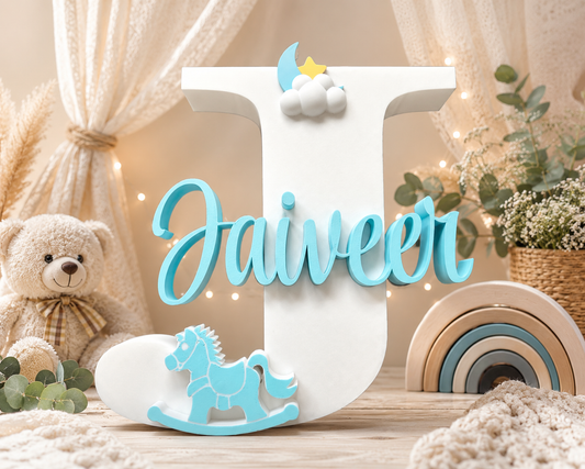 Riding Horse 3D Sign