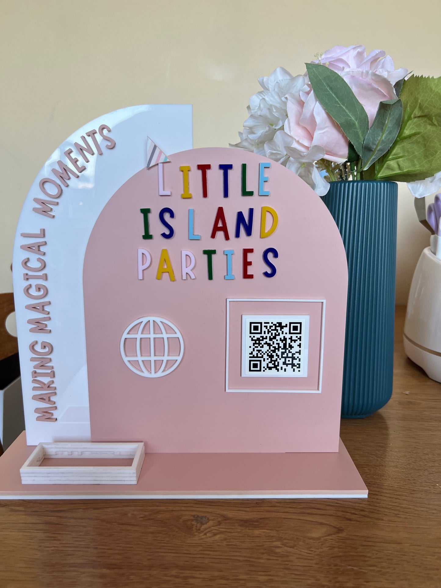 Business QR Code Sign