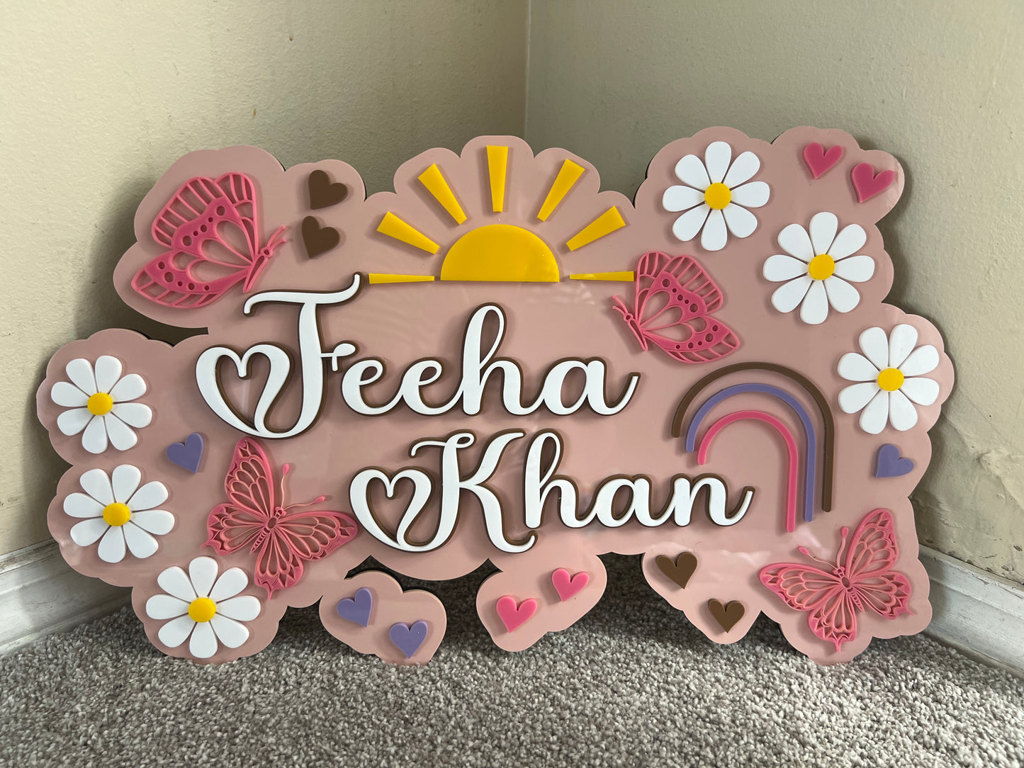 Girl Nursery Sign