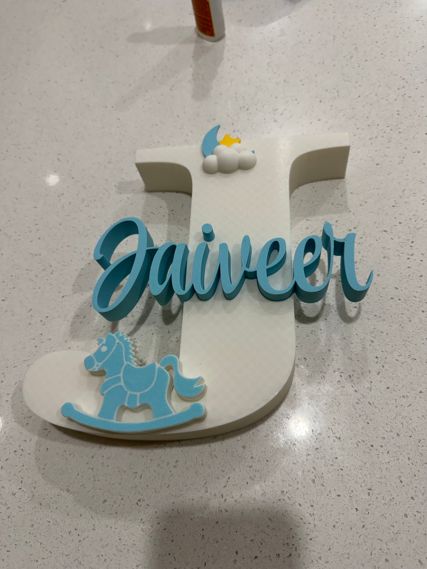 Riding Horse 3D Sign