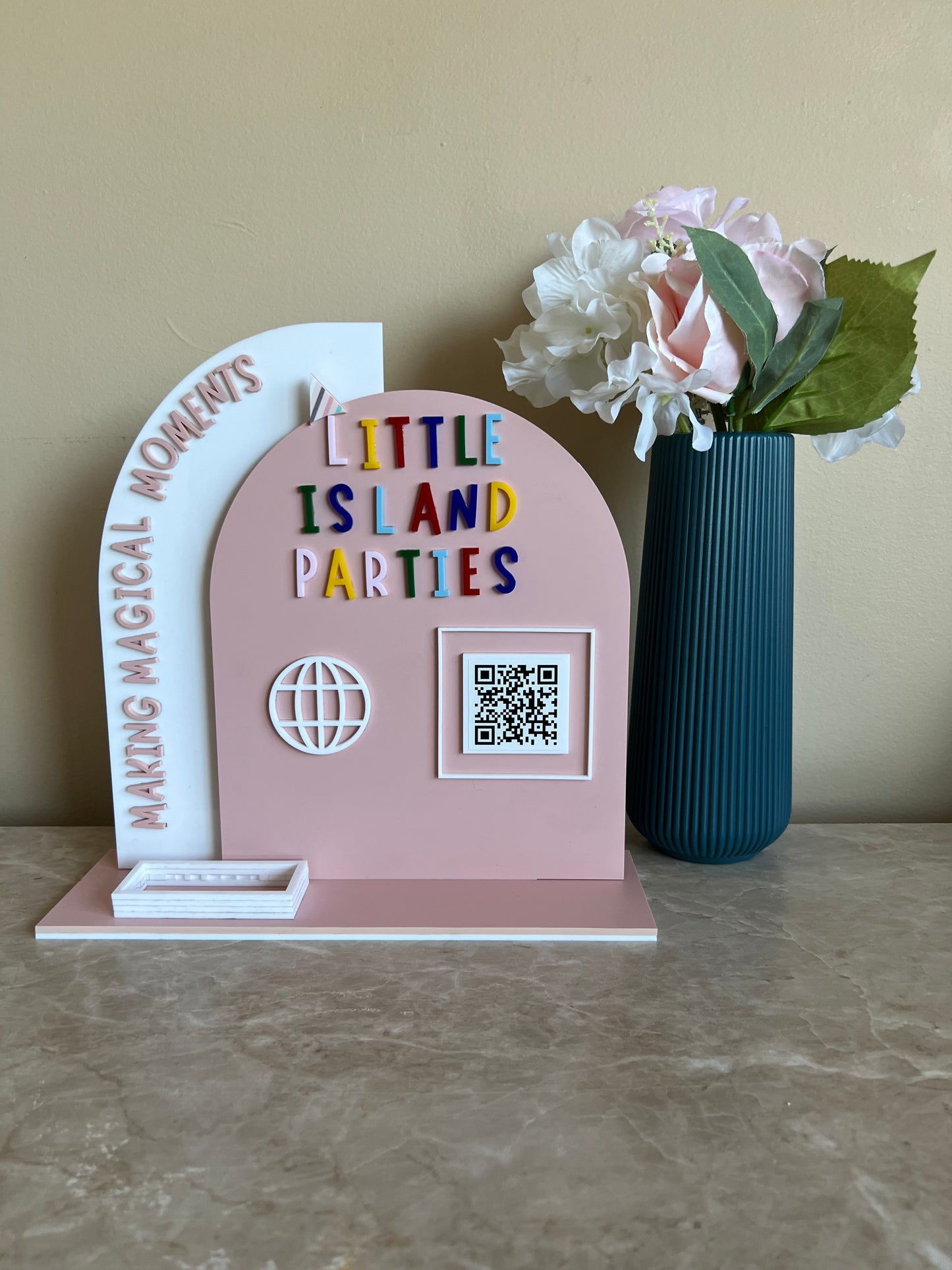 Business QR Code Sign