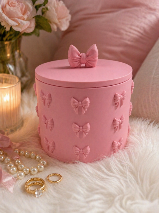 Coquette Bow Container