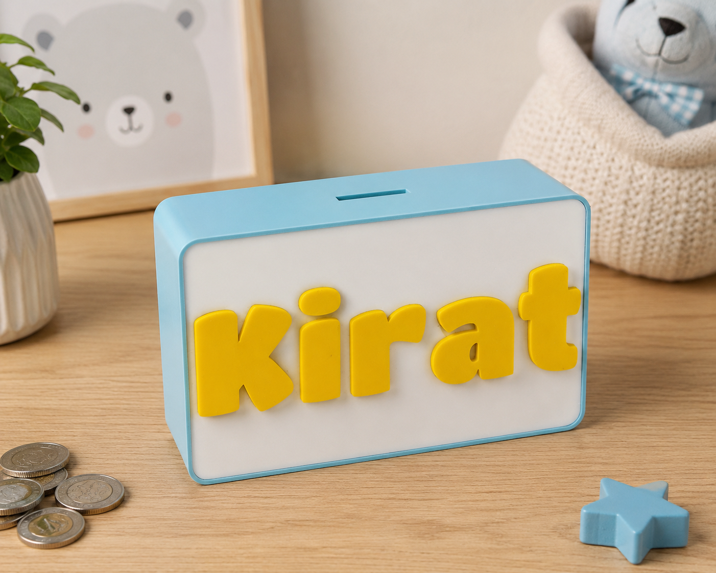 Personalized Name Money Box