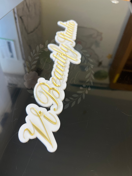3D Acrylic Business Sign