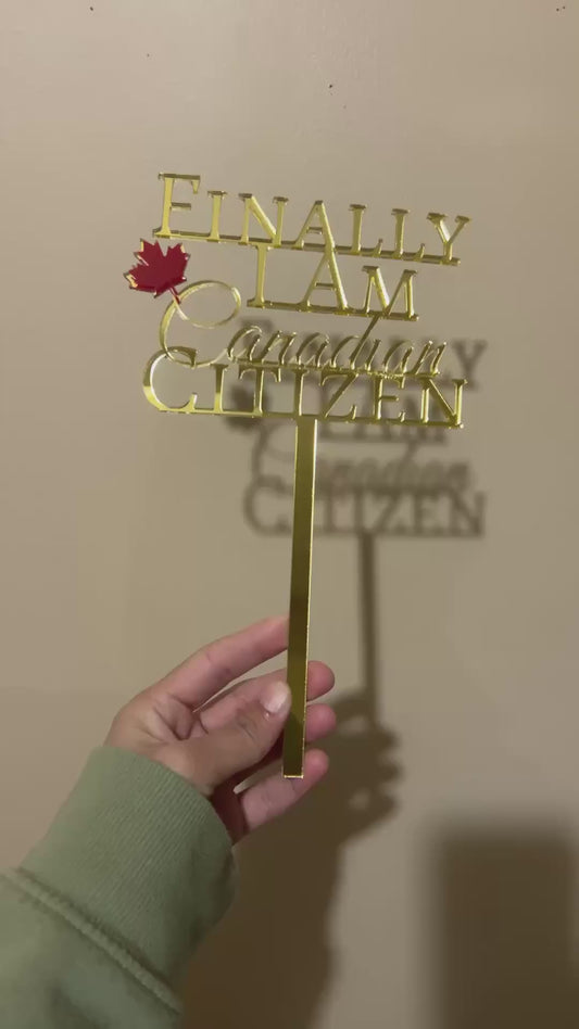 Custom cake topper
